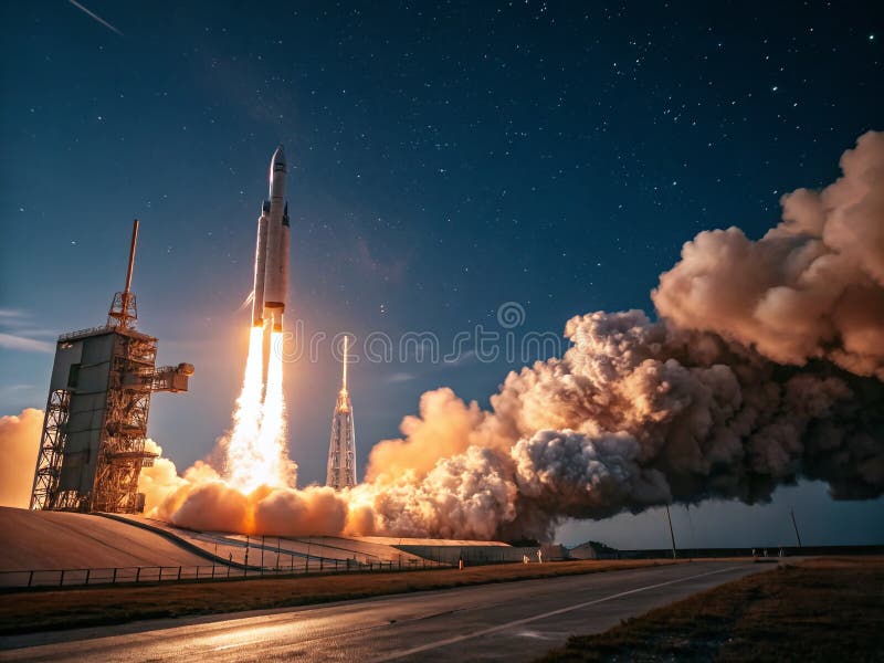 Witnessing the Dawn of a New Space Age A Breathtaking Rocket Launch into the Unknown Unveiling Futuristic Technology. Experience the awe-inspiring spectacle of a rocket launch, a monumental moment in human history. Flames erupt, propelling the vessel skyward, a beacon of hope and innovation against the backdrop of a vibrant sunrise. This breathtaking image captures the sheer power and precision of modern space exploration technology, highlighting the intricate engineering and ambition driving humanity s quest