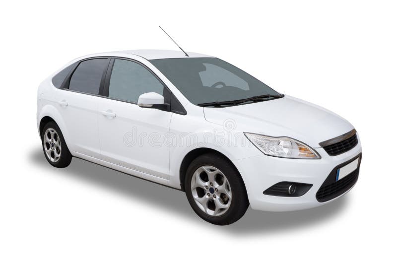 Witte auto stock foto. Image of voertuig, aandrijving 44152154