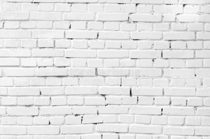 Witte bakstenen muur stock afbeelding. Image of textuur - 37659099