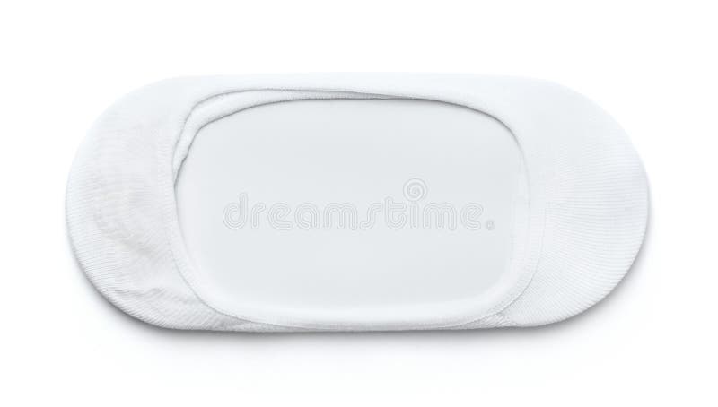 Witte katoenen lage besnoeiingsenkel royalty-vrije stock foto Witte katoenen lage besnoeiingsenkel royalty-vrije stock foto