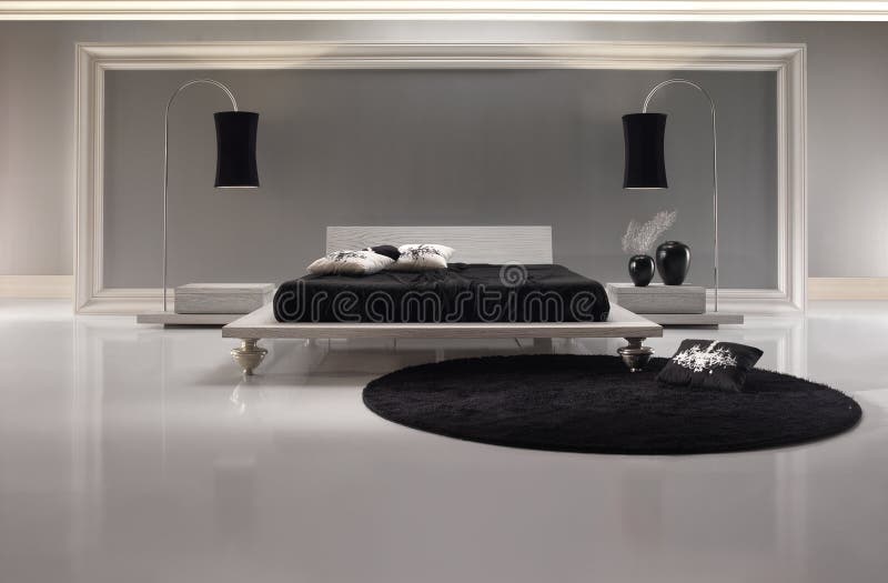 Witte Luxueuze Slaapkamer Witte Luxueuze Slaapkamer