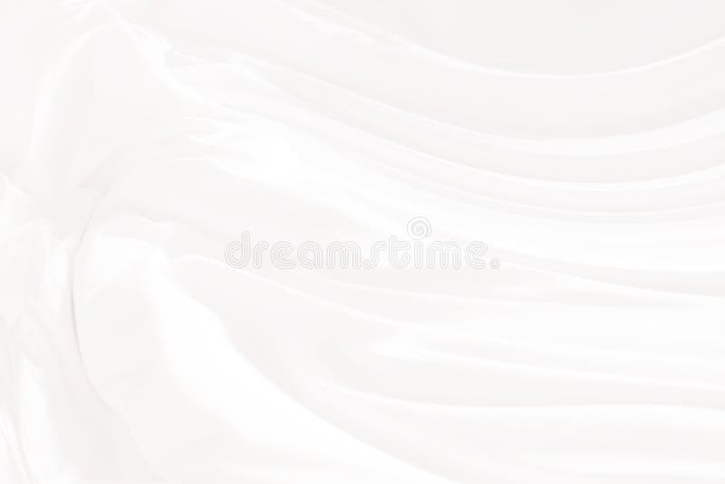 White fabric with soft waves abstract background. White fabric with soft waves abstract background.