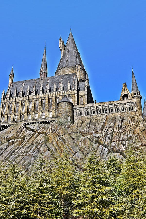 Wizarding World of Harry Potter in Universal Studios Japan Editorial