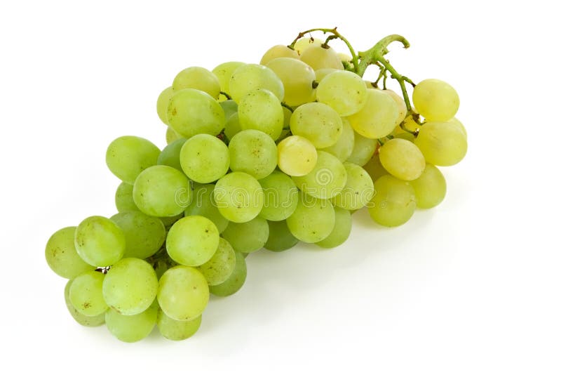 Wiązek białych winogron
