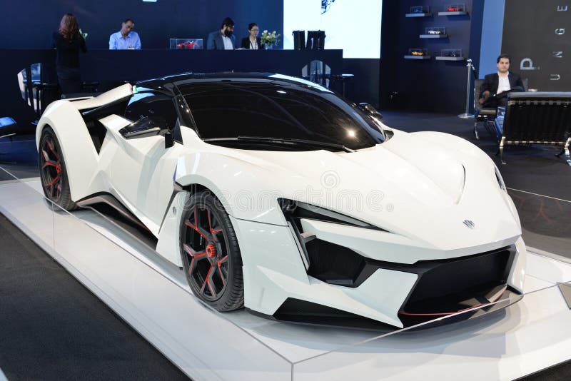 The WMotors Fenyr Supersport Car is on Dubai Motor Show 2017 Editorial ...