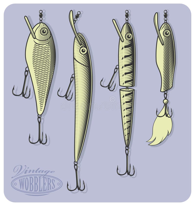 Wobblers or artificial fishing lures