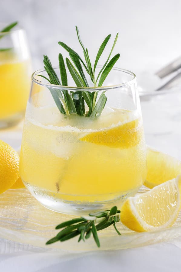 Wodka Mit St?rkungsmittel Und Zitronensaft Stockbild - Bild von bankett ...