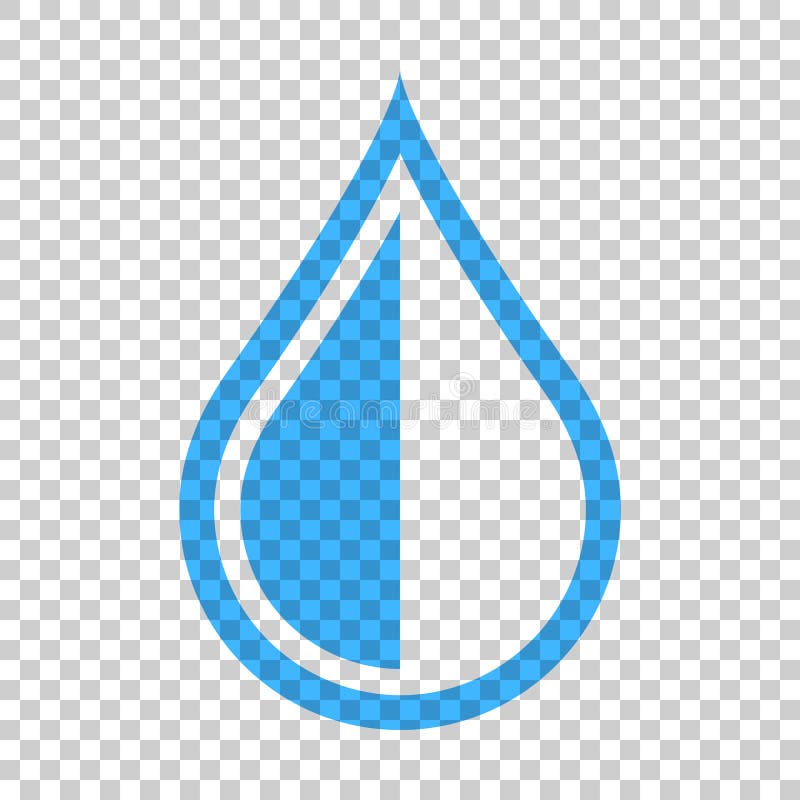 Wodna opadowa ikona w mieszkanie stylu Raindrop wektorowa ilustracja dalej ja ilustracja wektor Wodna opadowa ikona w mieszkanie stylu Raindrop wektorowa ilustracja dalej ja ilustracja wektor