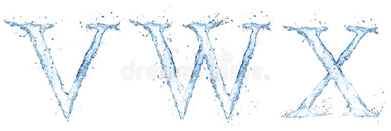 Wodni listy royalty ilustracja Wodni listy royalty ilustracja