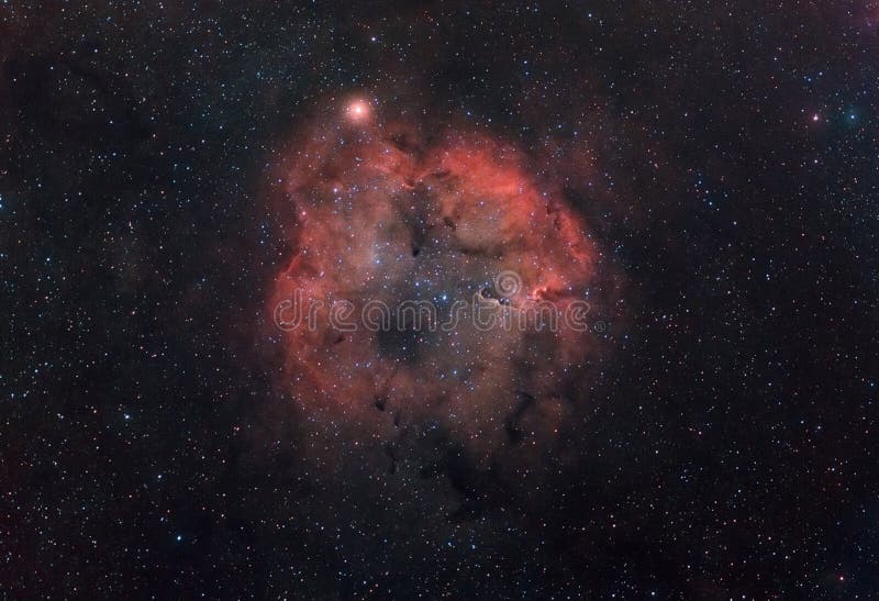 Hydrogen Nebula IC-1396 in Cepheus. Mu Cephei red supergiant star. Hydrogen Nebula IC-1396 in Cepheus. Mu Cephei red supergiant star.