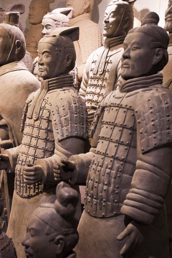Wojska porcelanowych żołnierzy terakotowa podróż Xian