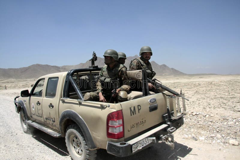 Wojsko afgańska policja wojskowa