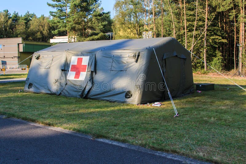 Wojsko medyczny namiot