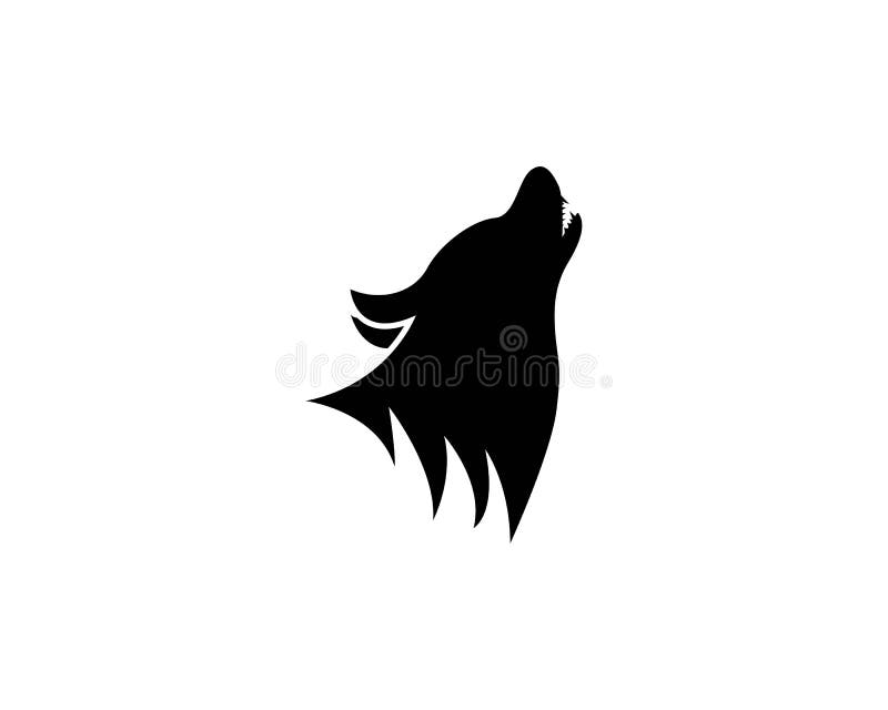 Wolf Head Icon and Symbol Vector Illustration Stock Vector Illustration of clever, animal