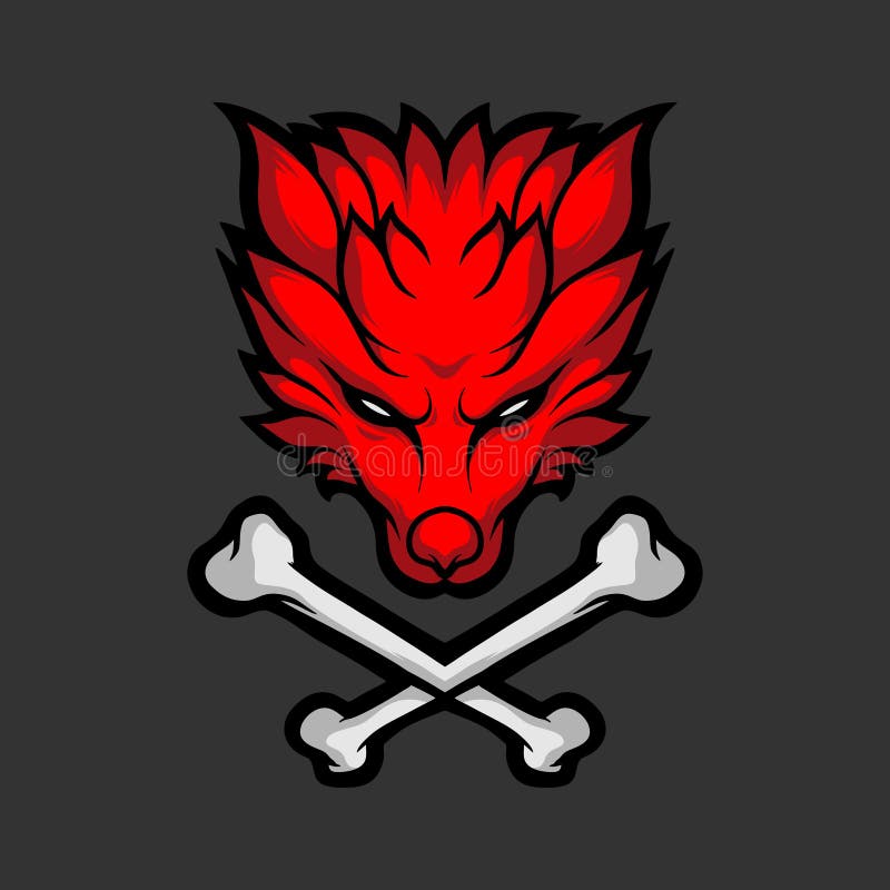 logo_-Arkansas-State-University-Red-Wolves-Wolf-Head - Fanapeel