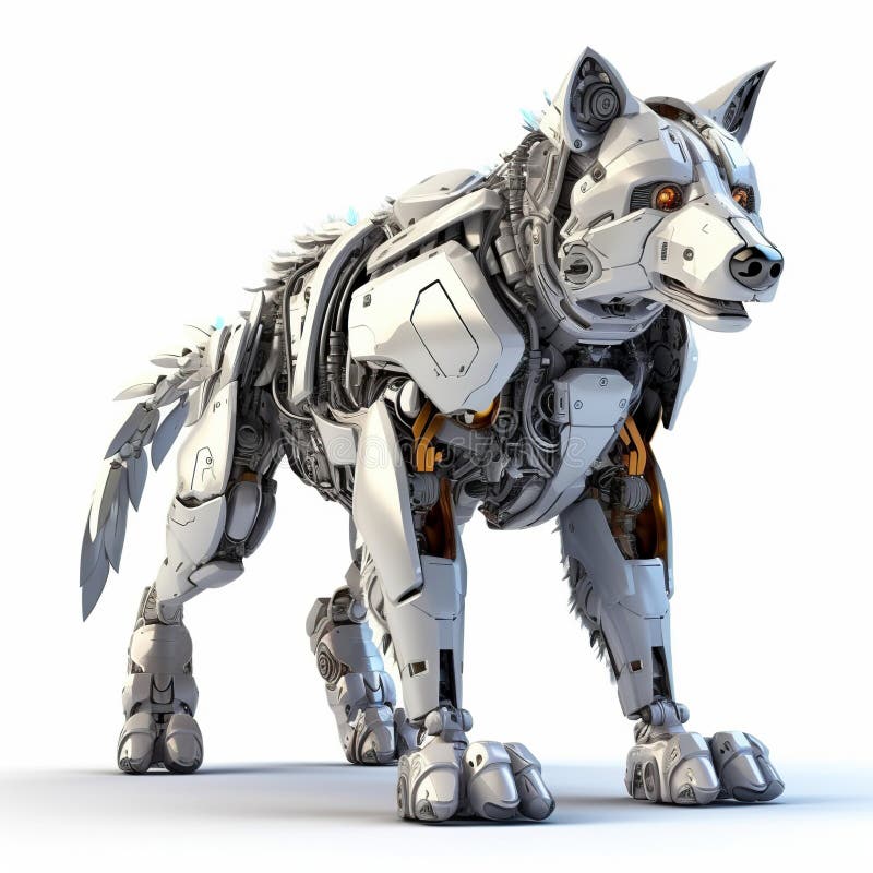 Cybernetic Wolf Stock Illustrations – 113 Cybernetic Wolf Stock ...