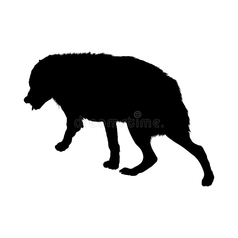 Highly Detailed Abstract Wolf Illustration Stock Illustrations 17