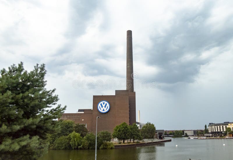 Wolfsburg Volkswagen Plant Outdoors Editorial Image - Image of alternative,  fumes: 122511970