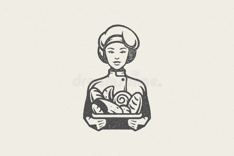 Woman Baker Silhouette Stock Illustrations 155 Woman Baker Silhouette