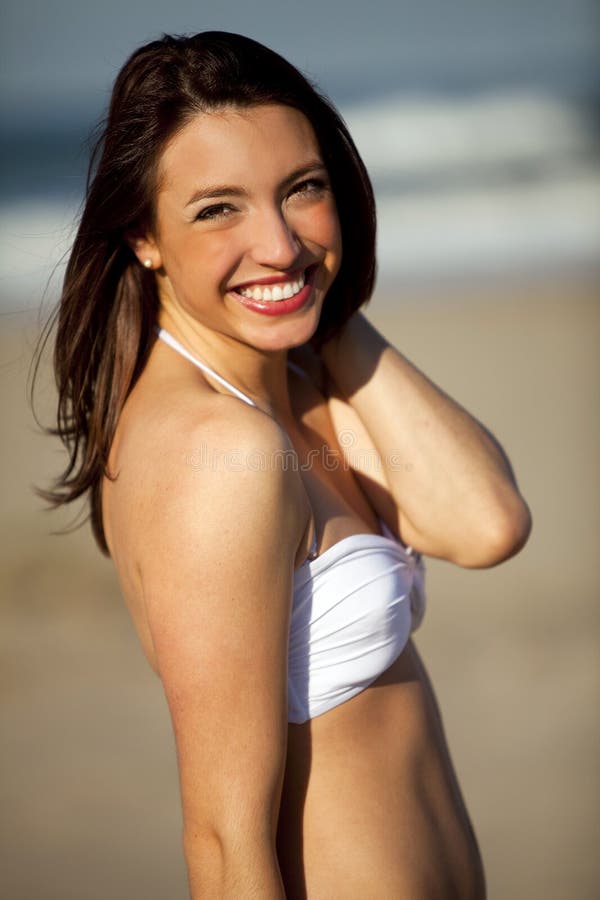 Woman at beach