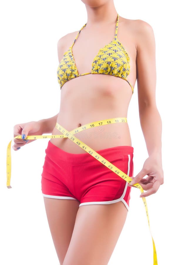 Woman in Bikini in Diet Concept Stock Image Image of lifestyle