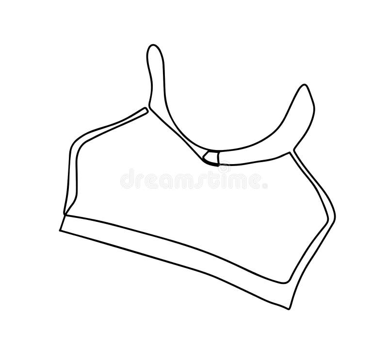 One Line Drawing Bra Stock Illustrations – 51 One Line Drawing Bra Stock  Illustrations, Vectors & Clipart - Dreamstime