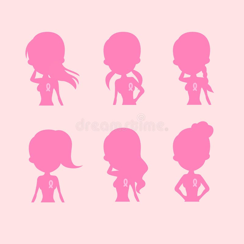 Woman breast icon, cartoon style 14680186 Vector Art at Vecteezy