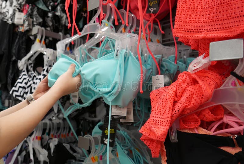Woman Buying Bra Inside Walmart Store Editorial Photography - Image of  commercial, walmart: 177001697