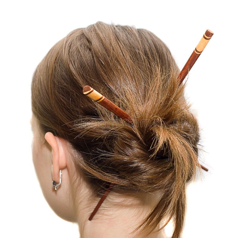 Women Hair Sticks Clip Chinese Style Vintage Headwear Wooden Chopstick  Hairpin # | eBay