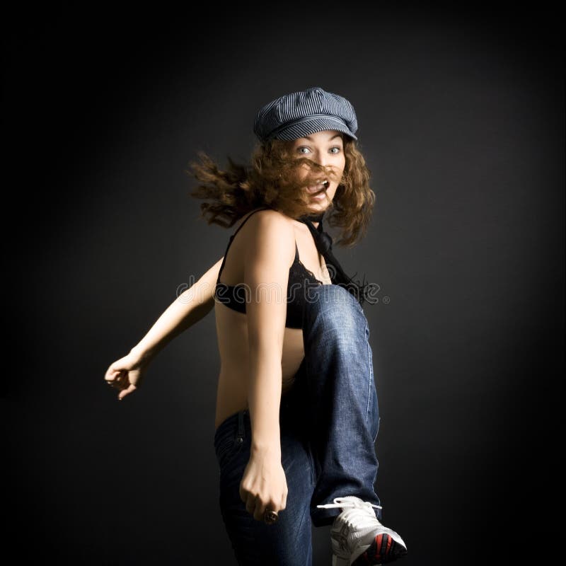 Woman dancing stock image. Image of dance, action, active 10109277