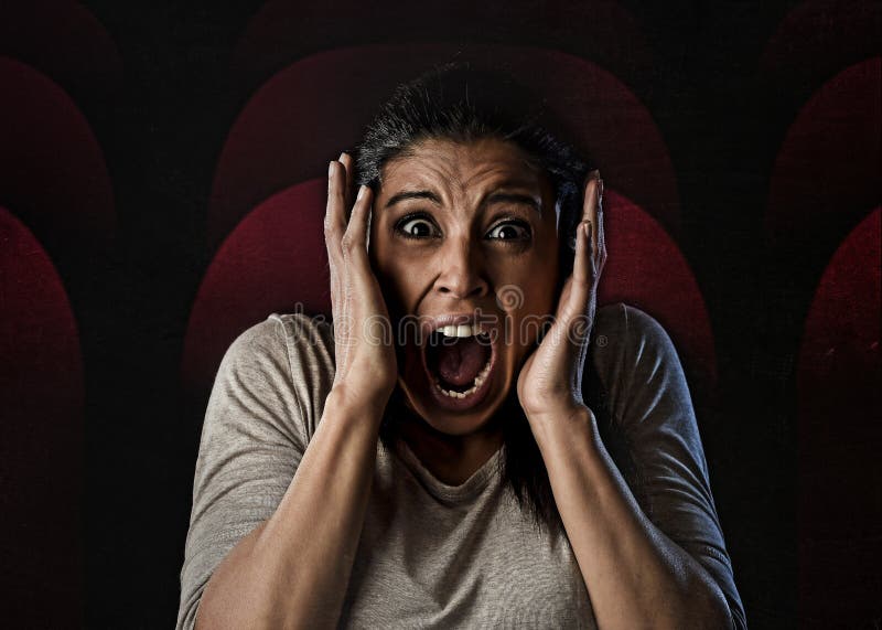 woman screaming in horror films