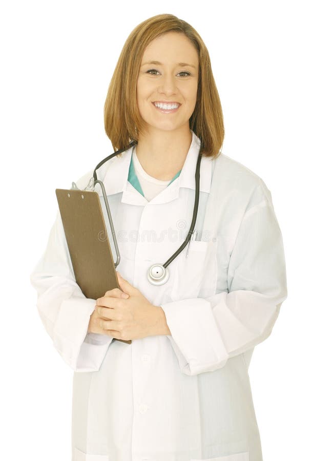 Woman Doctor Standing