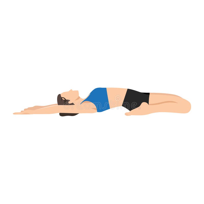 YOGABODY - Yoga Pose of the Week 🧘 ​ ​Reclining Hero is one of the poses  for restorative yoga. You can use a bolster or block/s under your back if  it's more