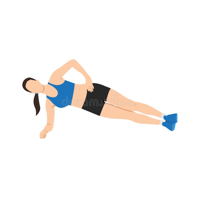 plank exercise diagram