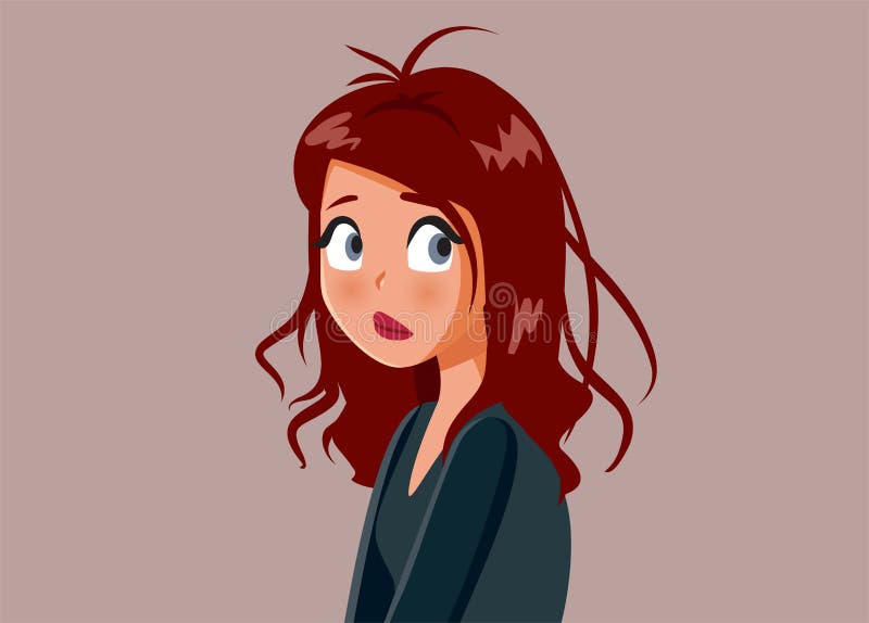 Insecure Woman with Dirty Unwashed Frizzy Hair Vector Illustration Stock Vector - Illustration of conditioner, issue: 222975911 Insecure Woman with Dirty Unwashed Frizzy Hair Vector Illustration Stock Vector - Illustration of conditioner, issue: 222975911