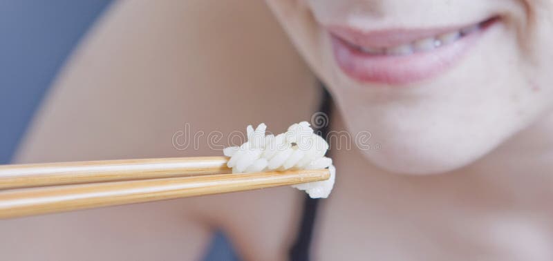 Woman eating