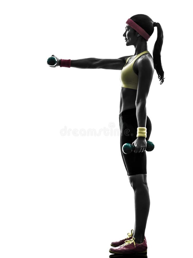 Woman Exercising Fitness Ball Workout Stock Image Image Of Body Exercise 33719433