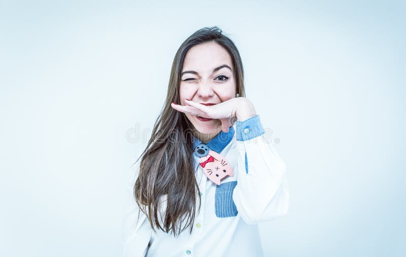 Woman expression royalty free stock images Woman expression royalty free stock images