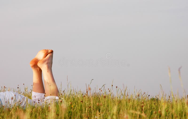 Woman feet