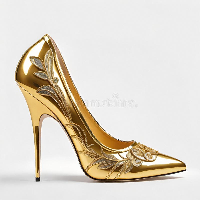 Venus Chan Gold Color Women's High Heels Pointed Toe Wedding Shoes for 2023  Rhinestone Thin Heel