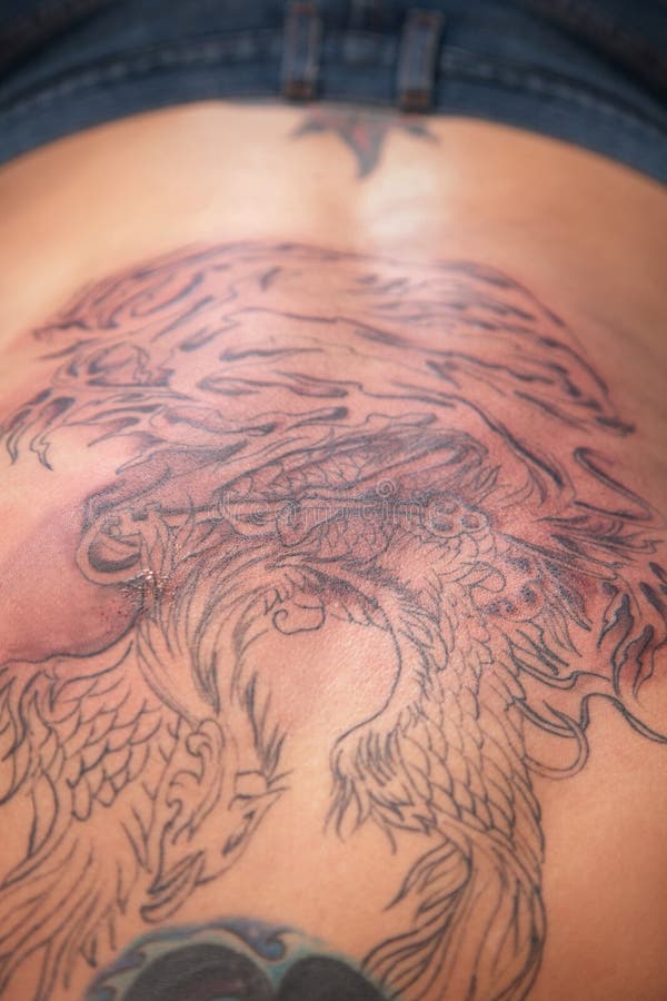 Woman with Full Back Tattoo Stock Image - Image of bruise, beauty: 22022349 Woman with Full Back Tattoo Stock Image - Image of bruise, beauty: 22022349
