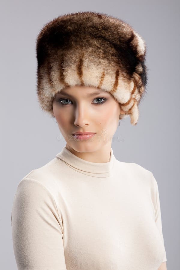 Woman In A Fur Hat