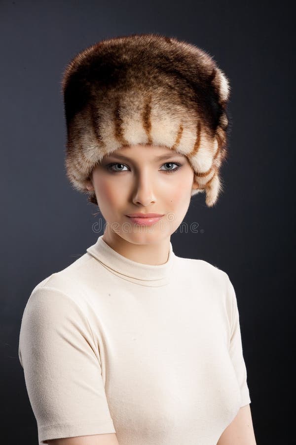 Woman In A Fur Hat