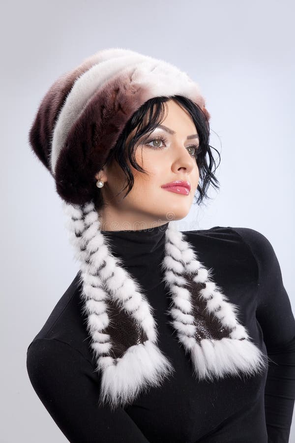 Woman In A Fur Hat