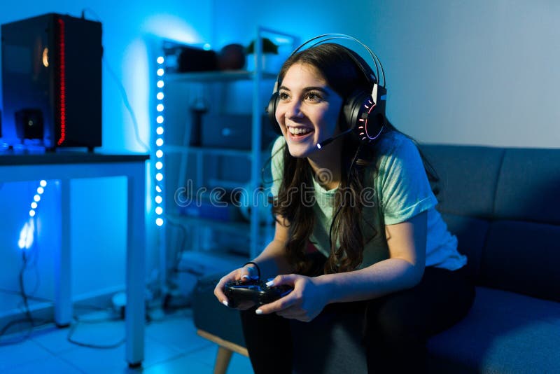 Funny 20s Woman Girl Female Gamer Lady Play with Phone Video Game Online  Playing Lost Championship Failure Feel Anger Stock Image - Image of  annoyance, multiracial: 264089857