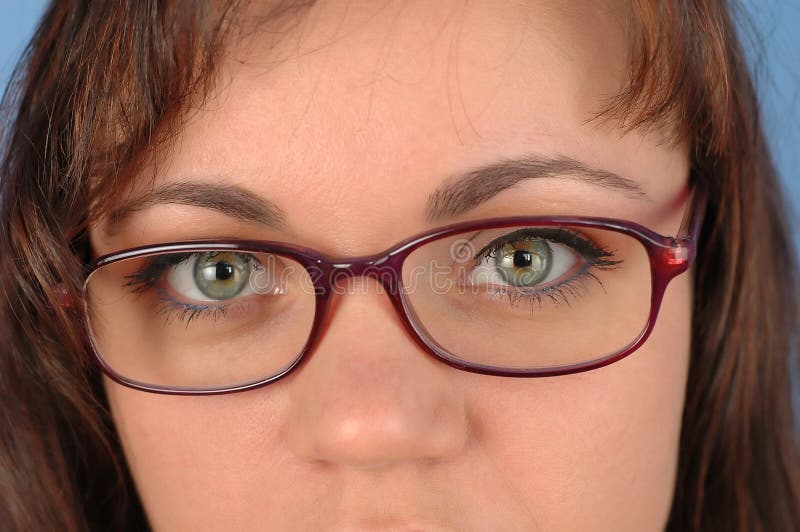 Woman with glasses 2