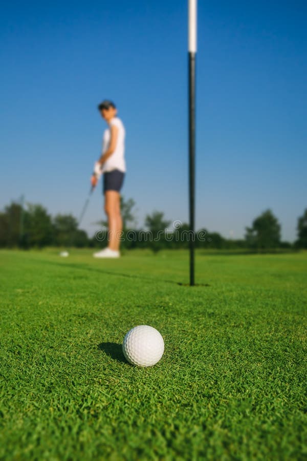 Woman golf player royalty free stock photos Woman golf player royalty free stock photos