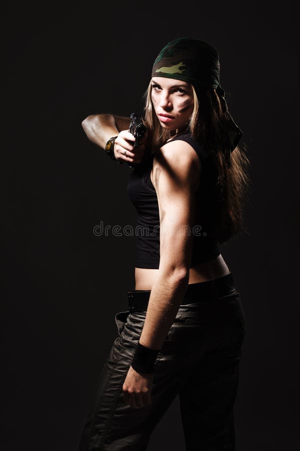 Woman with Gun