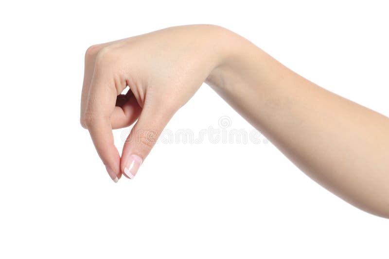 Female Hands Hold A Rubber Band. Isolated On White Background. Stock Photo,  Picture and Royalty Free Image. Image 83733515.