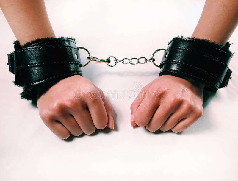 Handcuffed Girls On Their Birthday